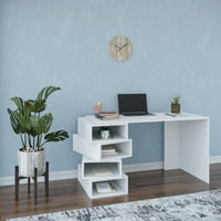 Ada Namještaj za uređenje doma Tier White Sanger Modern Desk