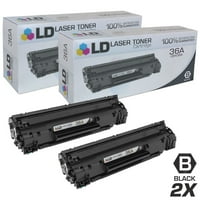 Kompatibilne zamjene za HP CB436A 36a Set crnih laserskih Toner kertridža štampač LaserJet M1522n MFP