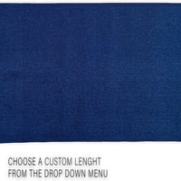 Tepih za trkač prilagođene veličine punog dizajna plave boje ili široko odaberite svoju dužinu neklizajuća