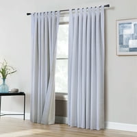 Commonwealth Home Fashions Thermaplus Ventura Blackout Curkina set