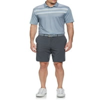 Ben Hogan Performance muška i velika Muška Eko Birdseye blok kratki rukav Golf Polo majica, do veličine