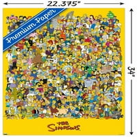 Zidni Poster Simpson-Univerzuma, 22.375 34