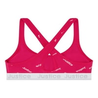 Pravda djevojke Oh tako meka 2pk Criss Cross Sportsbra SZ 28-38