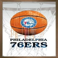 Philadelphia 76ers - Kapljeni zidni poster, 22.375 34