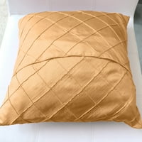 Pintuck Taft Dekorativni Jastuk Za Bacanje Lažni Jastuk Za Pokrivanje Šampanjca