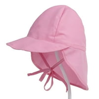 Franhais toddler šešir za zaštitu od sunca UPF 50+ UV zaštita kapa od pamučne kante Podesiva kapa sa preklopom