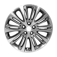 Preklopljeno oem aluminijumski aluminijski kotač, obrađeni i srednji srebrni, udvaja 2017- Buick zamisli