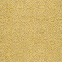 Cambridge Avalon geometrijska prostirka vunene vune, svijetlo zlato tamno zlato, čet 6 '6'