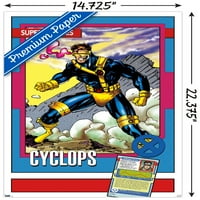 Marvel trgovačke kartice - ciklop zidni poster, 14.725 22.375