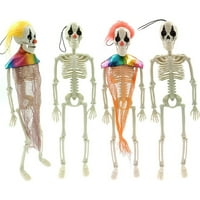 Halloween Clown Skeleton dekoracije viseći ukrasi za drvo za zabavu