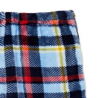 Polo Assn. Majica dugih rukava za dječake i plišane pidžame, 2-dijelni Set za spavanje, veličine 4-18