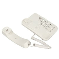 Zidni žičani telefon, reprodarnoast beli vodootporni fiksni telefon za ured