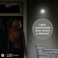 LED + POVEZARČENA Slaba senzora kretanja, vanjsko svjetlo za svjetlo poplave, dnevna svjetlost, 250-vata zamjena, sigurnosno svjetlo