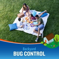 Rezač dvorišni backyard kontrola grešaka insekticid koncentrat sa prskačem za QuickFlip crevo