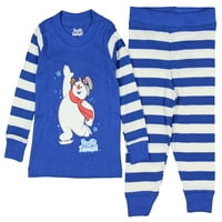 Frosty the Snowman 4-dijelni set pidžama plava dojenčad Dječaci Djevojčice