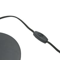 NOURISSIS 21 Crno željezo LED lampica, moderna, tradicionalna, osnovna, lampica za čitanje, ured, spavaća