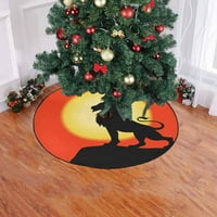 Lion Sunset Božić božićno drvo suknja Stand Mat za odmor Party ukras Unutarnji Vanjski
