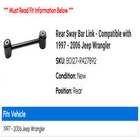 Stražnji sway bar veza - kompatibilan sa - Jeep Wrangler 2005